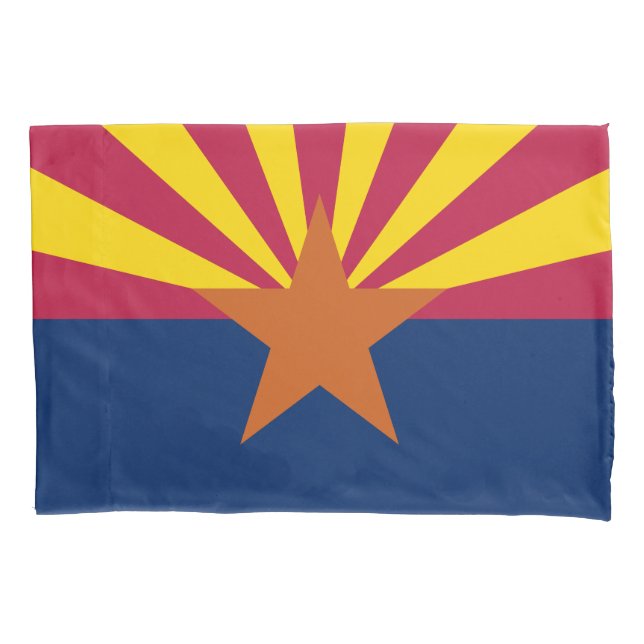 Housse D'oreillers Drapeau d'État de l'Arizona (devant)