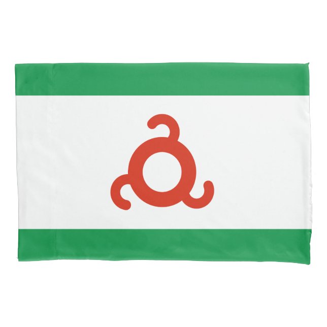 Housse D'oreillers Drapeau d'Ingouchie (devant)