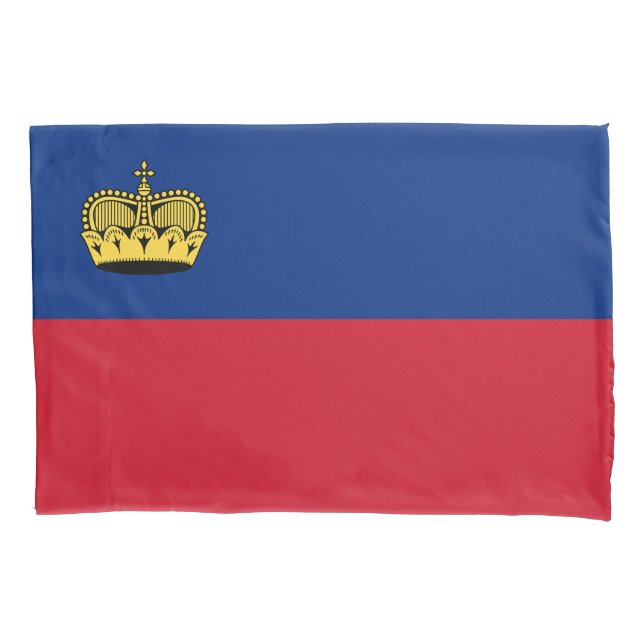 Housse D'oreillers Drapeau du Liechtenstein (devant)