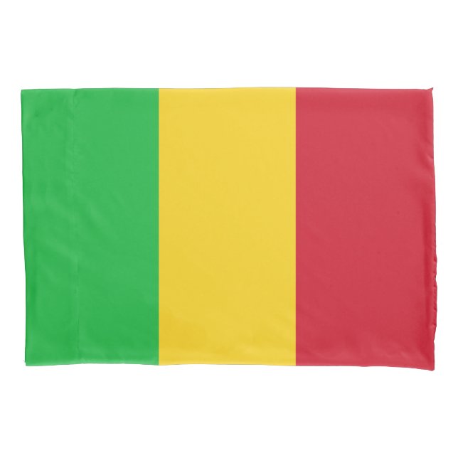 Housse D'oreillers Drapeau du Mali (devant)