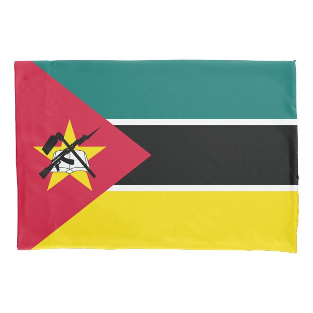 Housse D'oreillers Drapeau du Mozambique (devant)