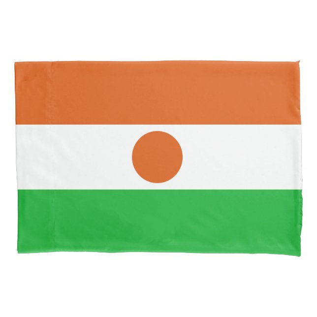 Housse D'oreillers Drapeau du Niger (devant)