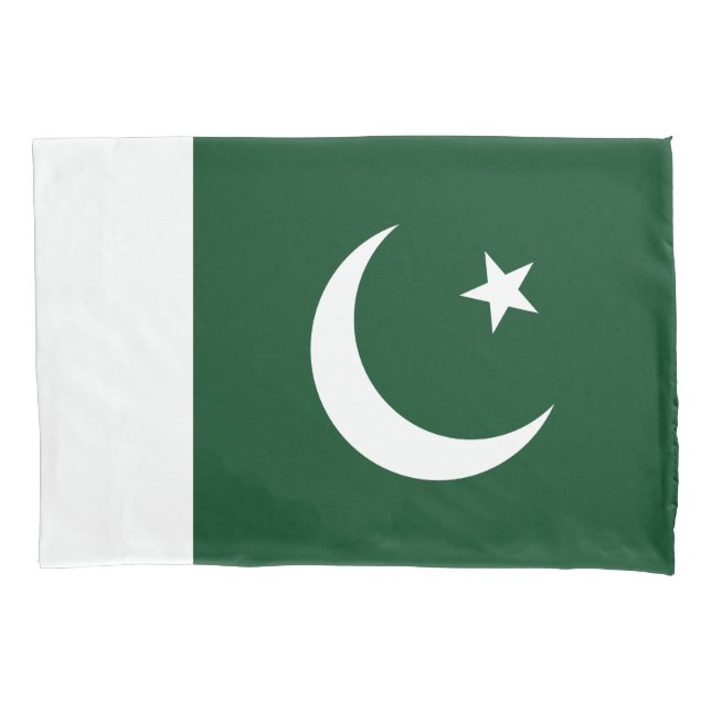 Housse D'oreillers Drapeau du Pakistan (devant)