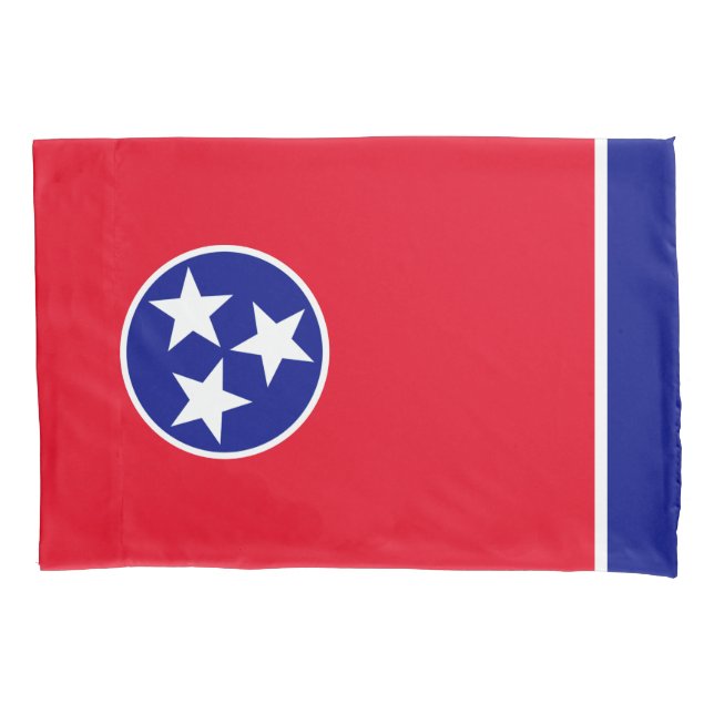 Housse D'oreillers Drapeau du Tennessee (devant)