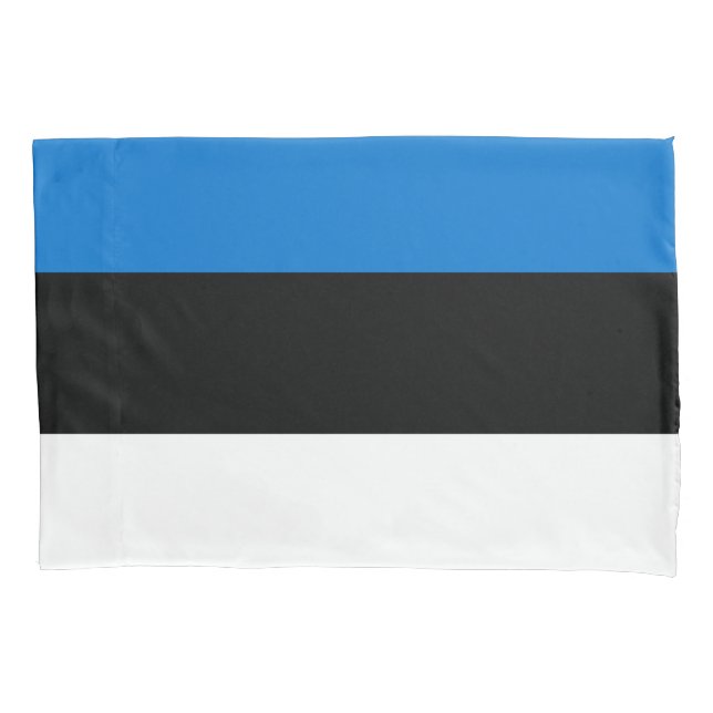 Housse D'oreillers Drapeau estonien (devant)
