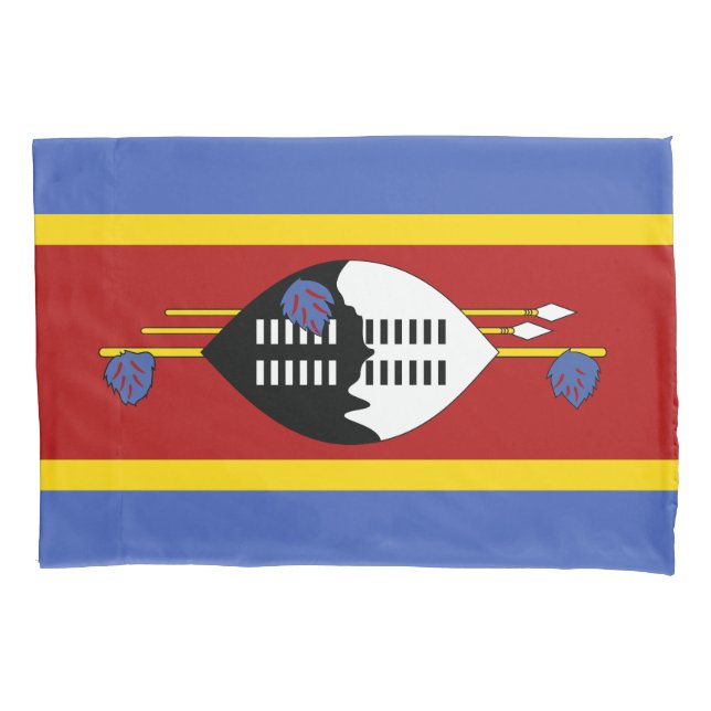 Housse D'oreillers Drapeau Eswatini (devant)
