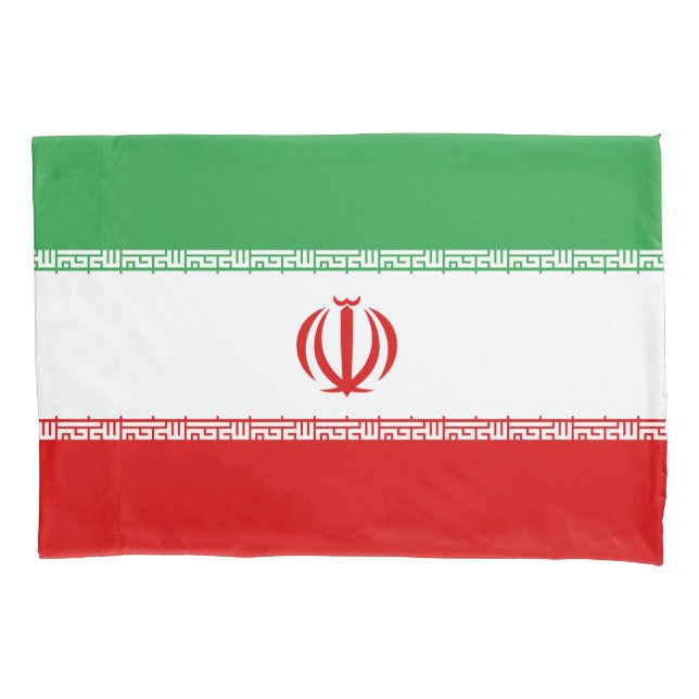 Housse D'oreillers Drapeau Iran (devant)