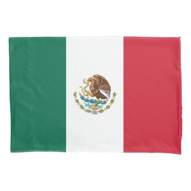 Housse D'oreillers Drapeau mexicain (devant)