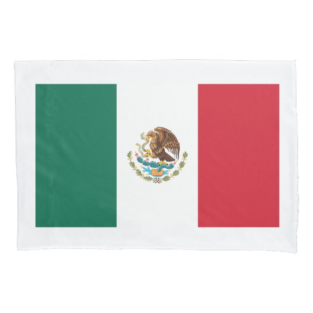 Housse D'oreillers Drapeau mexicain drapeau personnalisé oreiller cas (devant)