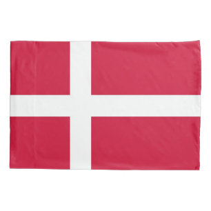 Housse D'oreillers Drapeau Patriotique Simple Pillowcase du Danemark