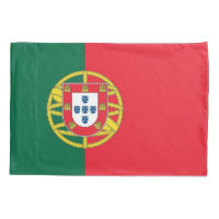 Drapeau Patriotique Simple Pillowcase du Portugal