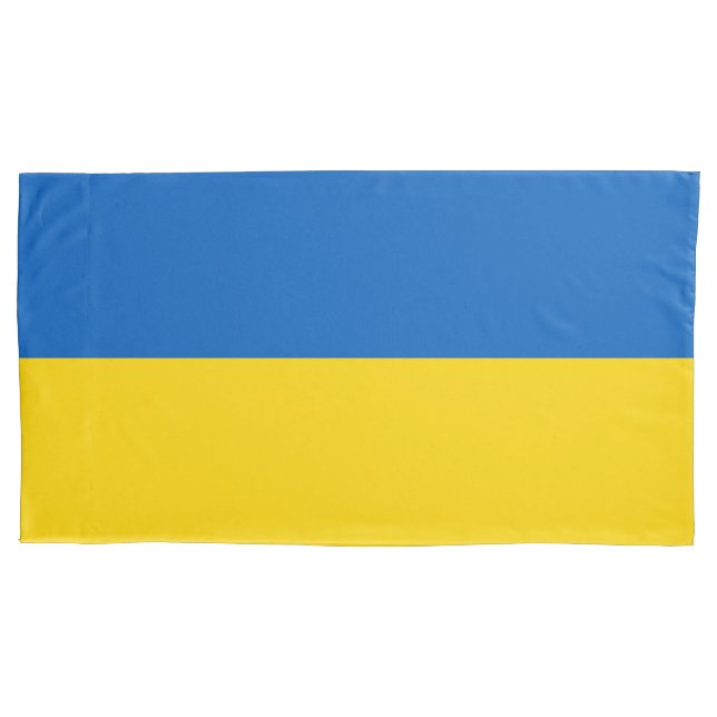 Housse D'oreillers Drapeau ukrainien (devant)