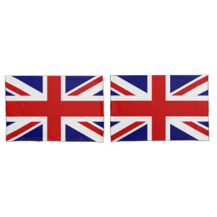 Housse D'oreillers Drapeau Union Jack du Royaume-Uni