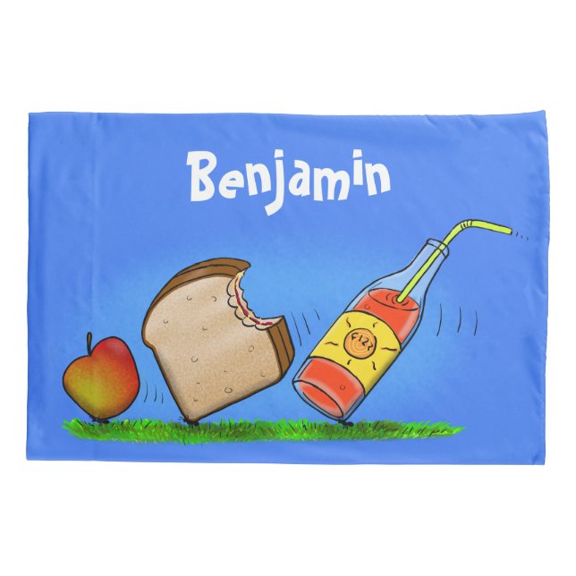 Housse D'oreillers Drôle de dessin animé de fourmis (Dos)