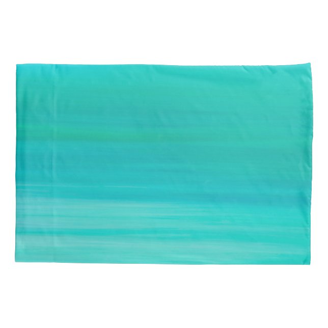 Housse D'oreillers Eau de mer turquoise Aquamarine (Dos)