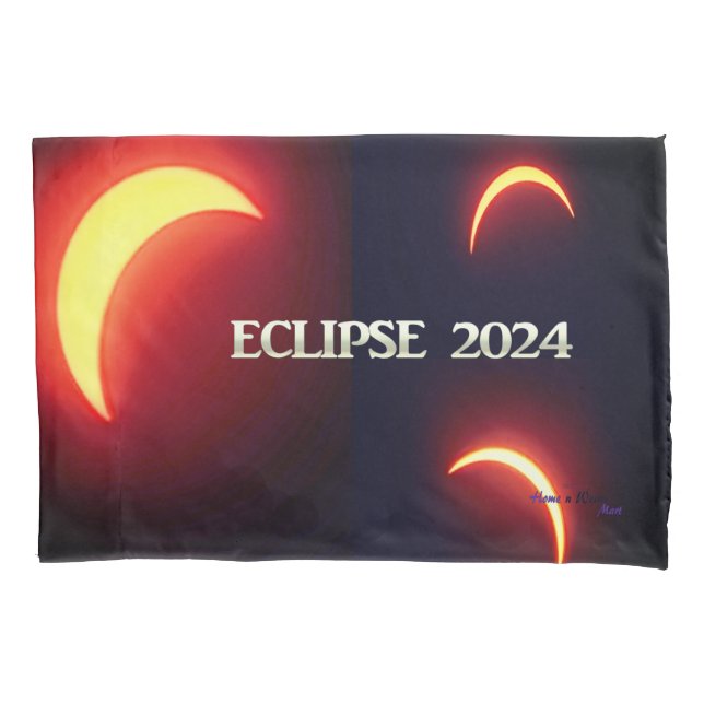 Housse D'oreillers Eclipse 2024 (devant)