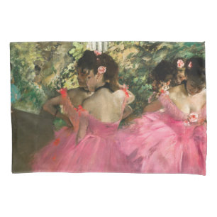 Housse D'oreillers Edgar Degas - Danseurs en rose