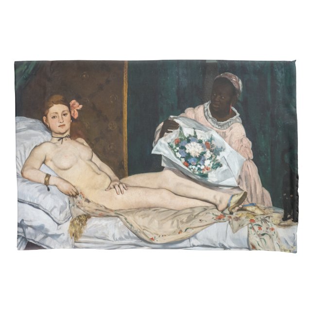 Housse D'oreillers Edouard Manet - Olympia (devant)
