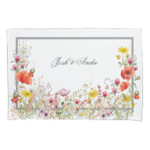 Élégant Fleur sauvage Boho Custom Script Names