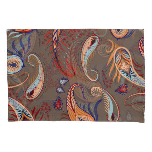 Housse D'oreillers Elegant Paisley Imprimer : Motif Vintage