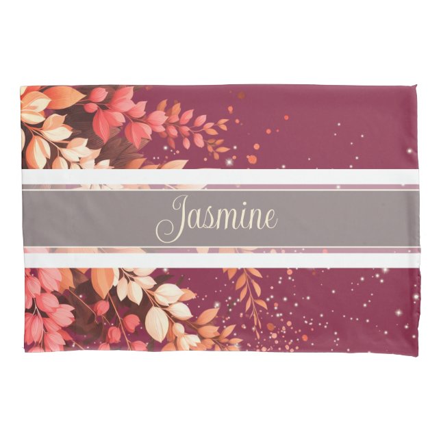 Housse D'oreillers Elégante Cascade Laburnum (devant-gauche)