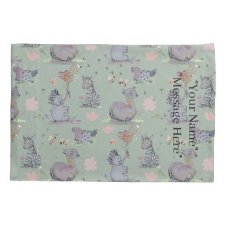 Housse D'oreillers "Eleze Elephant & Polka Hen" Boganhues Blanket