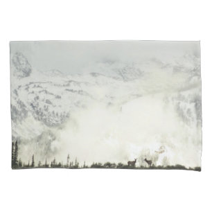 Housse D'oreillers Elk at Grand Teton National Park Photographie