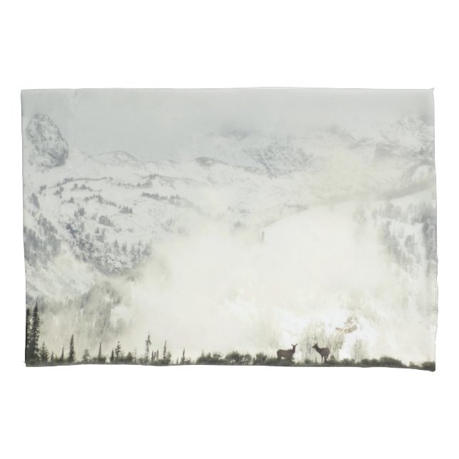Housse D'oreillers Elk at Grand Teton National Park Photographie (devant)