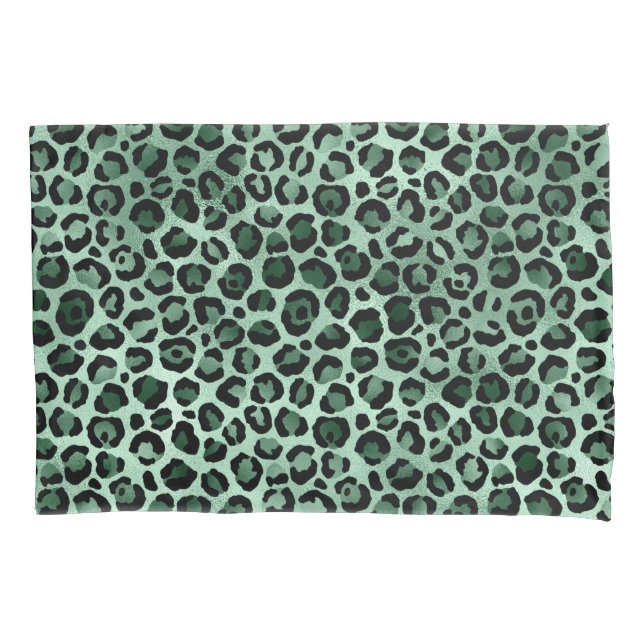 Housse D'oreillers Emerald et Gold Safari Series Design 9 (devant)