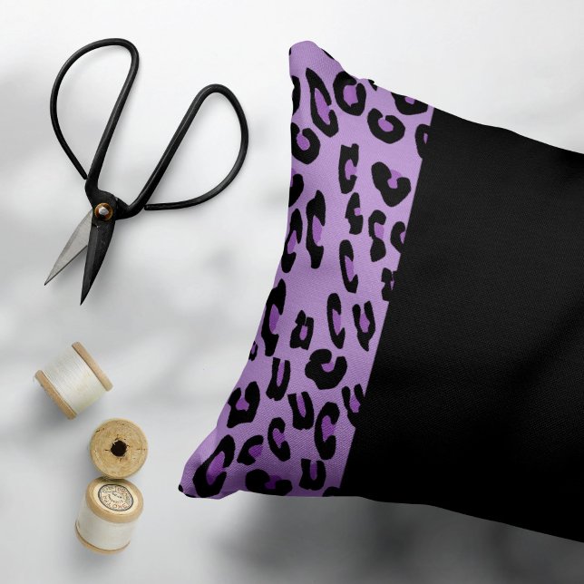 Housse D'oreillers Empreinte de léopard, Zebra Print, Poster de anima (Créateur téléchargé)