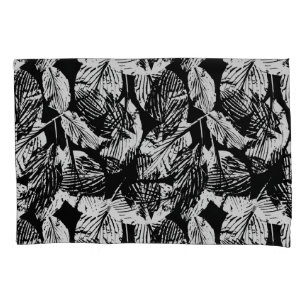 Housse D'oreillers Enchanter le feuillage forestier Motif sans coutur