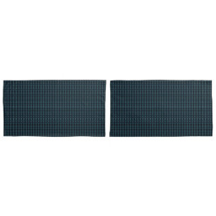 Housse D'oreillers Etoiles arc-en-ciel bleu vert, Motif Artdeco