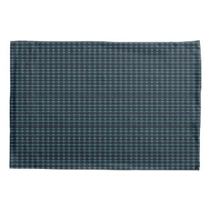 Housse D'oreillers Etoiles arc-en-ciel bleu vert, Motif Artdeco