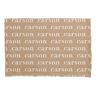 Housse D'oreillers Étui de coussin personnalisé simple répétant le no