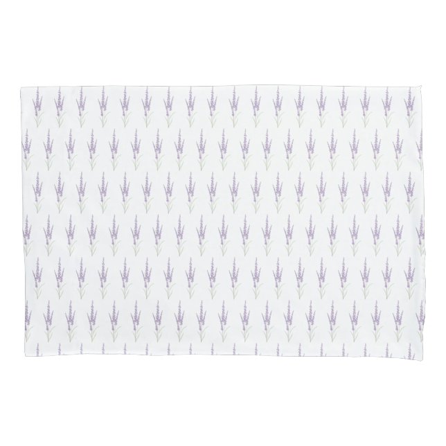 Housse D'oreillers Farmhouse Lavender Herbe Flower Dry Bund Motif (devant)