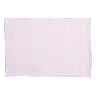 Housse D'oreillers Faye Bright Pink En vichy