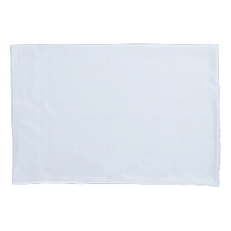 Housse D'oreillers Faye Pastel En vichy bleu