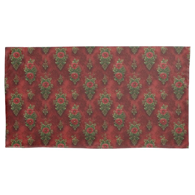 Housse D'oreillers Festive Damask  (devant)