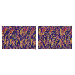 Housse D'oreillers Feuille de tigre