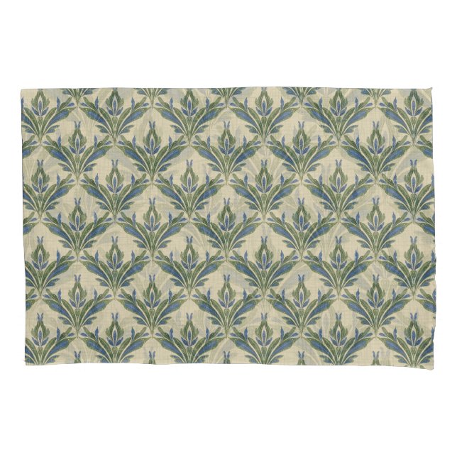 Housse D'oreillers Feuille molle florale intemporelle (devant-gauche)