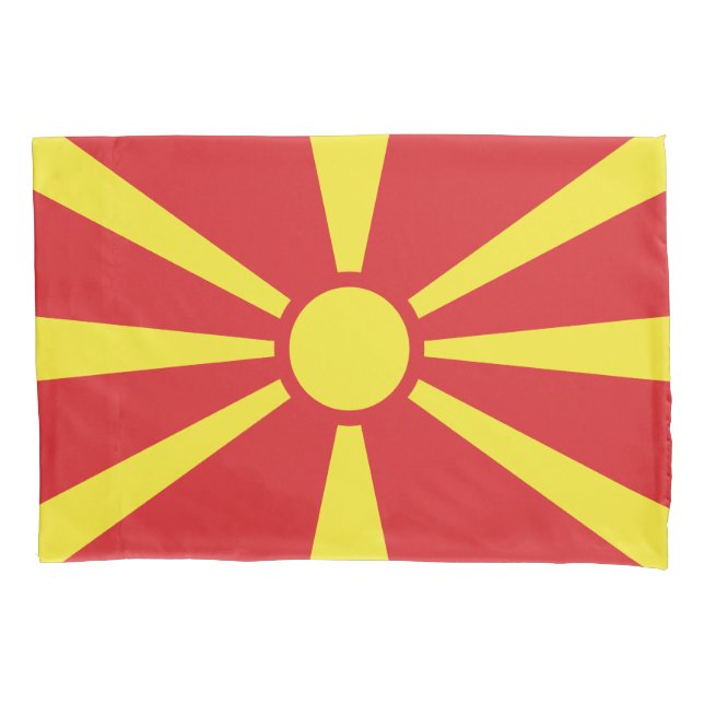 Housse D'oreillers Flag de Macedonia (devant)