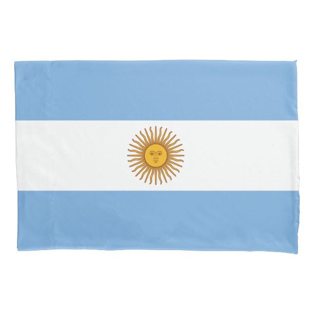 Housse D'oreillers Flag of Argentina (devant-gauche)