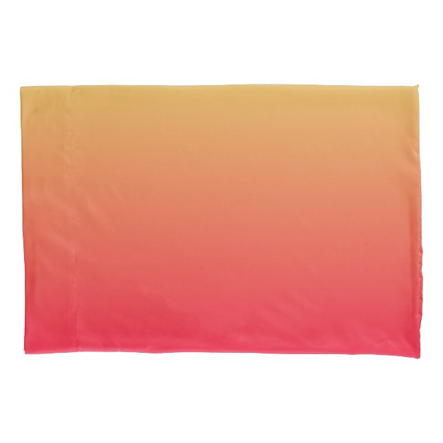 Housse D'oreillers Flamme rouge et ombre jaune (devant)