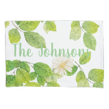 Fleur blanche et jardin Feuille vert