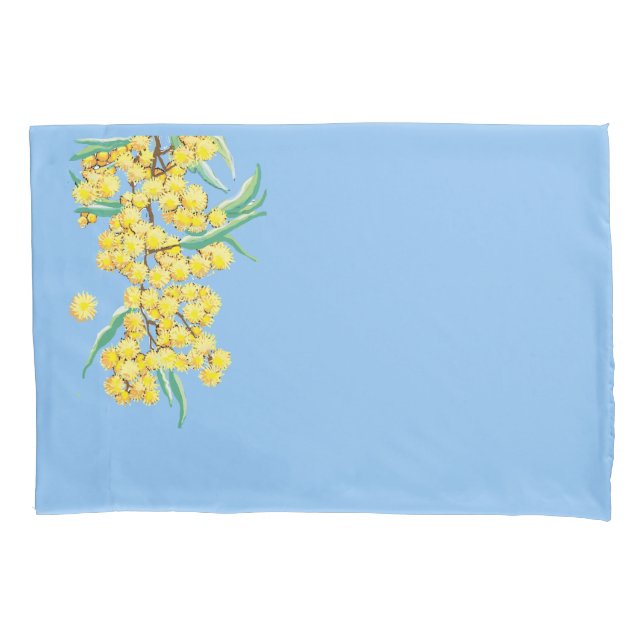 Housse D'oreillers Fleur de bataille australienne (devant)