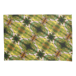 Housse D'oreillers Fleur de Dogwood sauvage fleurit Motif Abstrait