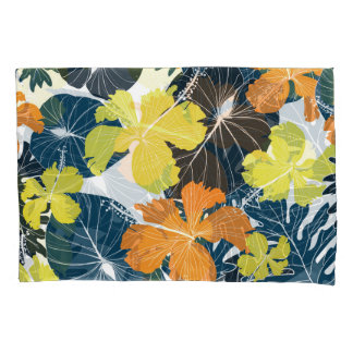 Housse D'oreillers Fleur de printemps : Vintage texture florale