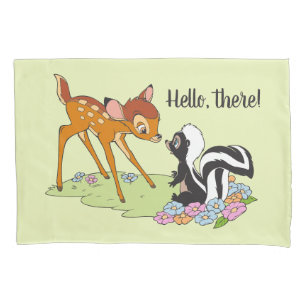 Housse D'oreillers Fleur de réunion Bambi