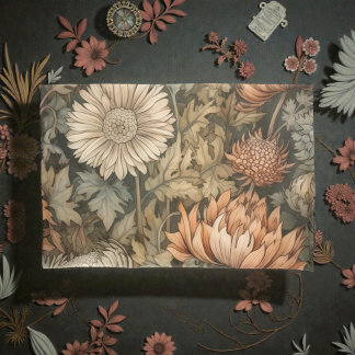 Housse D'oreillers Fleurs d'automne de William Morris