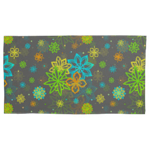 Housse D'oreillers Fleurs de pointe - Pillowcase Emmy Motif